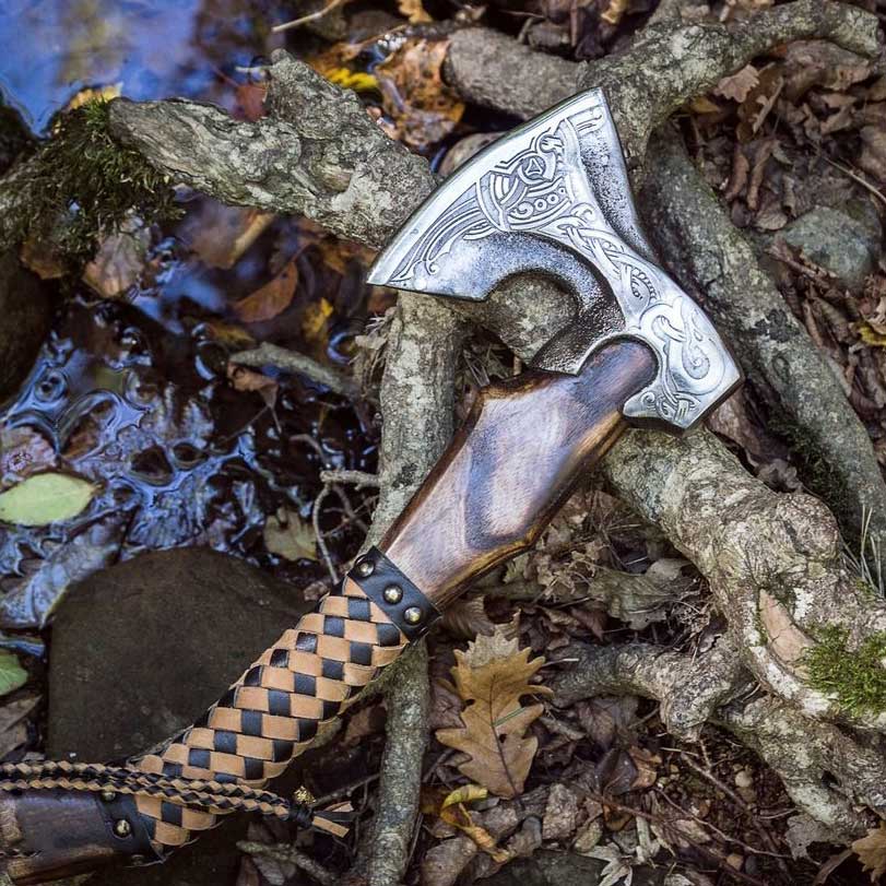 Odin's Viking Axe Best Outdoor Survival Viking Nordic Axe | Wedding Gift, Anniversary Gift, Best Gift's For Him