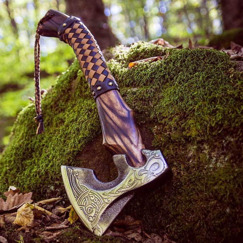Odin's Viking Axe Best Outdoor Survival Viking Nordic Axe | Wedding Gift, Anniversary Gift, Best Gift's For Him