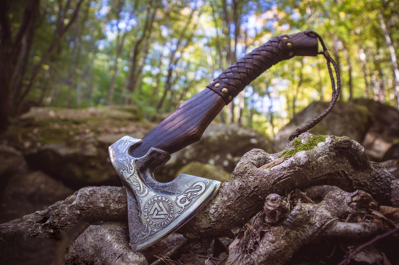 Viking Axe Replica: A Stunning Decorative Piece, Not a Weapon