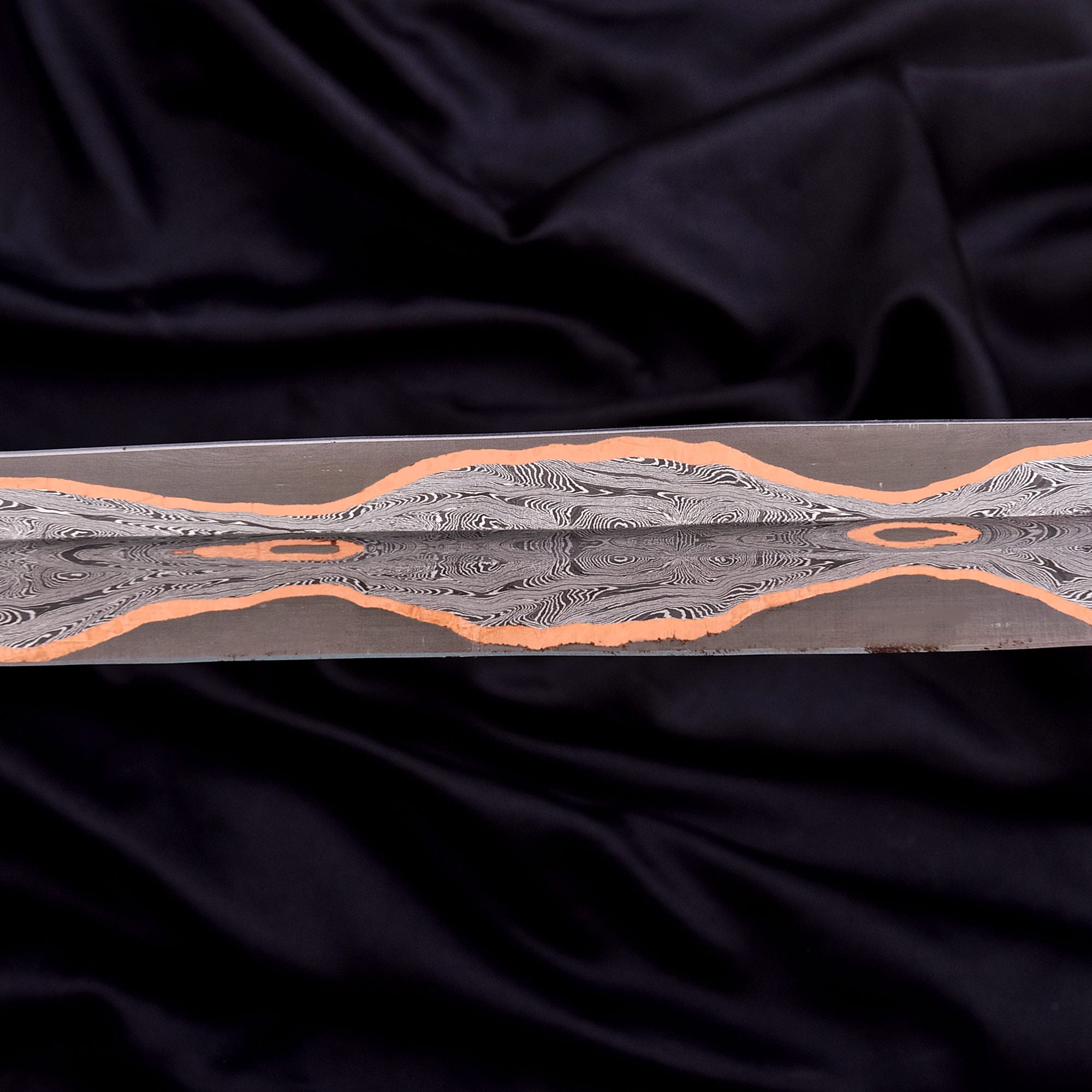 Handmade Custom Copper Damascus Real Viking Style Sword QC-310