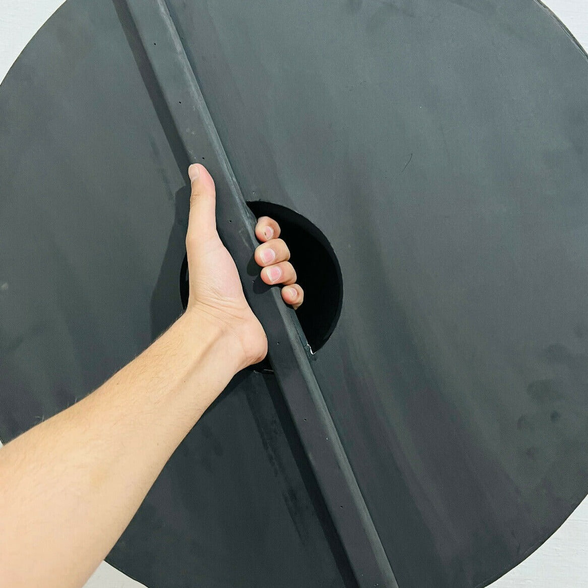 Lagertha Shieldmaiden Plank Blue Viking Shield, 24"